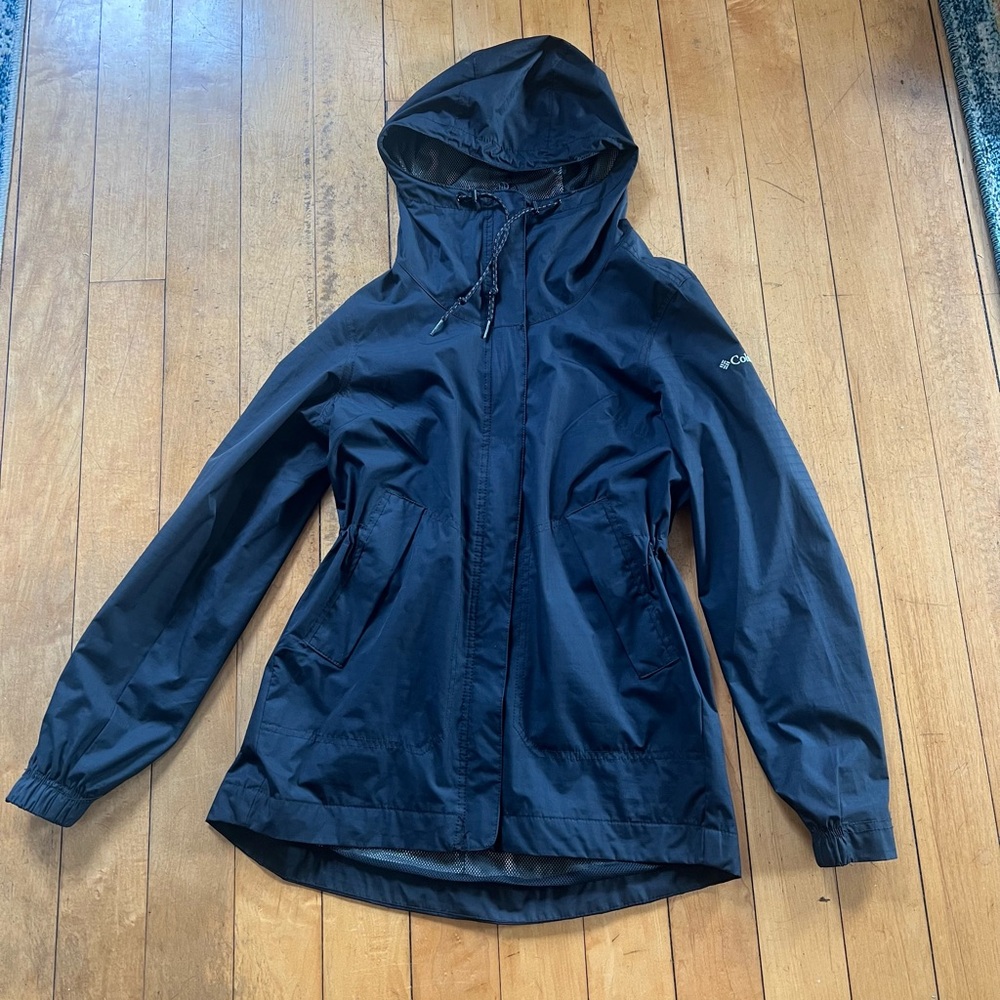 Columbia Women's Black Rain Jacket